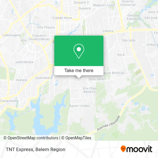 Tnt Express map
