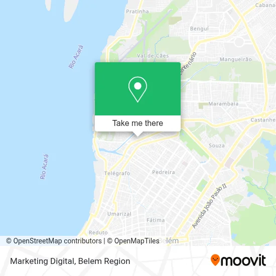 Marketing Digital map