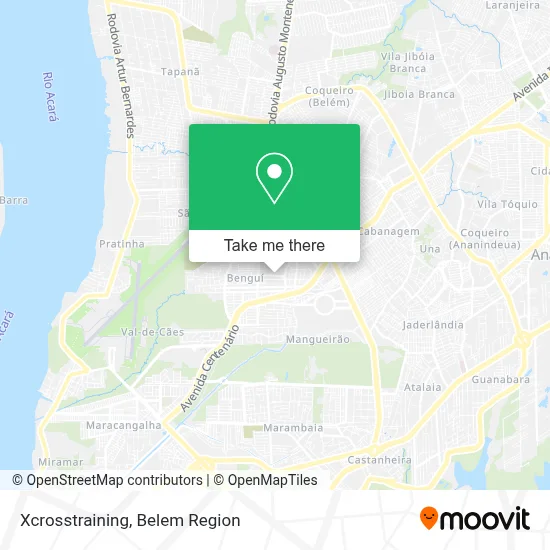 Xcrosstraining map