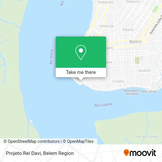 Projeto Rei Davi map