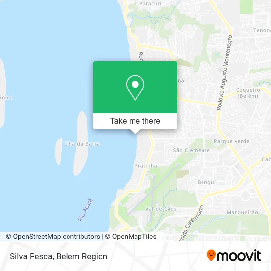 Silva Pesca map