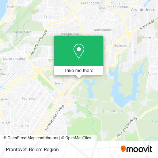 Prontovet map