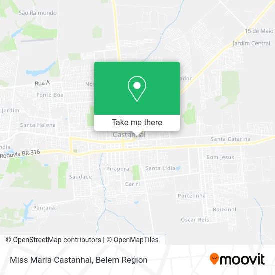 Miss Maria Castanhal map