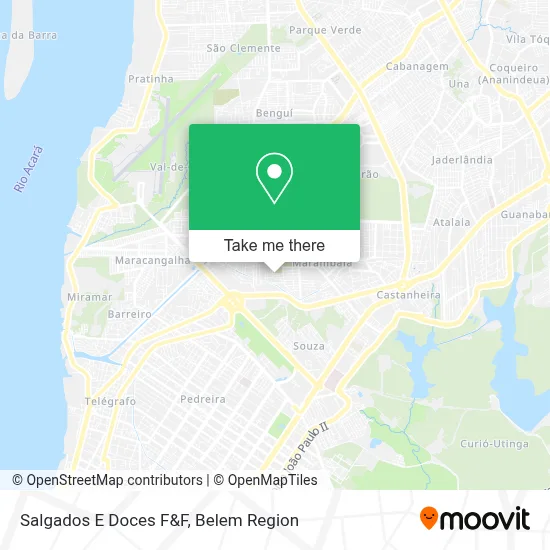 Salgados E Doces F&F map