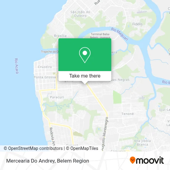 Mercearia Do Andrey map