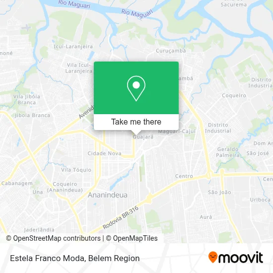Estela Franco Moda map