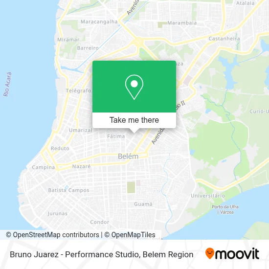 Bruno Juarez - Performance Studio map