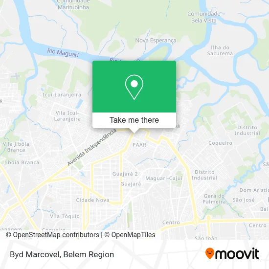 Byd Marcovel map