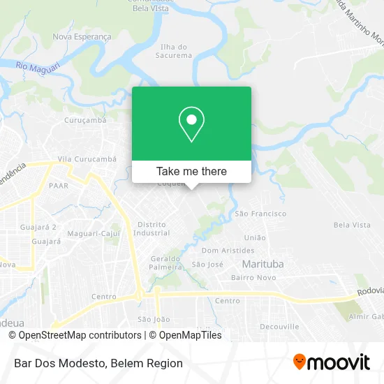 Bar Dos Modesto map