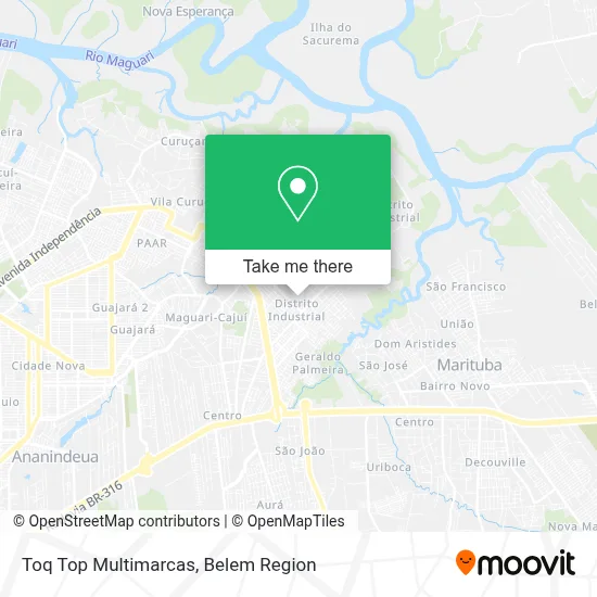 Toq Top Multimarcas map