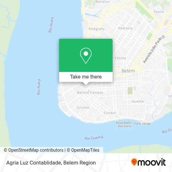 Agria Luz Contablidade map