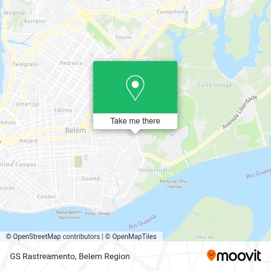 GS Rastreamento map