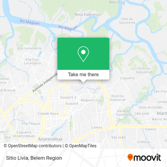 Sitio Livia map