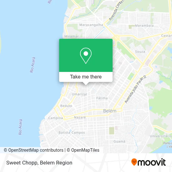 Sweet Chopp map