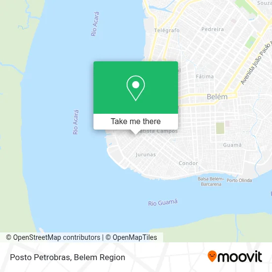 Posto Petrobras map