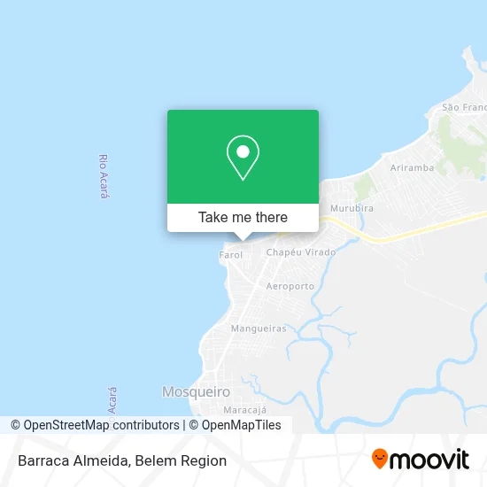 Barraca Almeida map