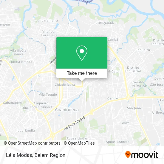 Léia Modas map