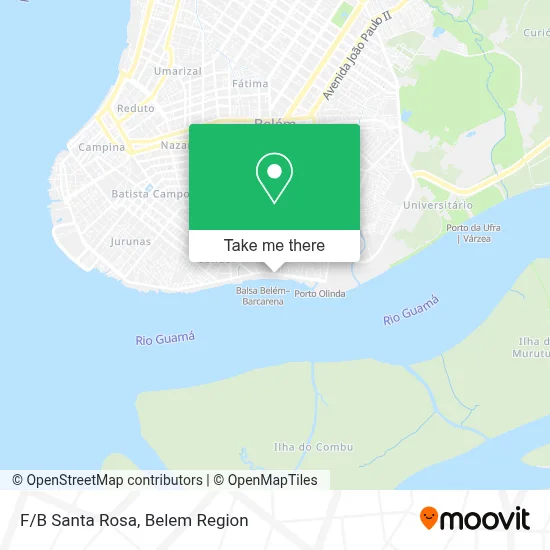 F/B Santa Rosa map