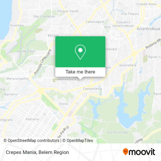 Crepes Mania map