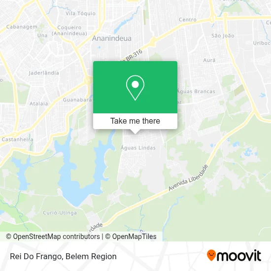 Rei Do Frango map