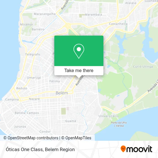 Óticas One Class map