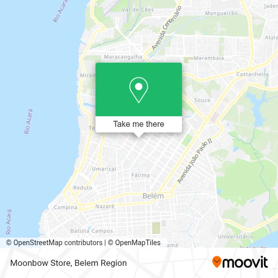 Moonbow Store map