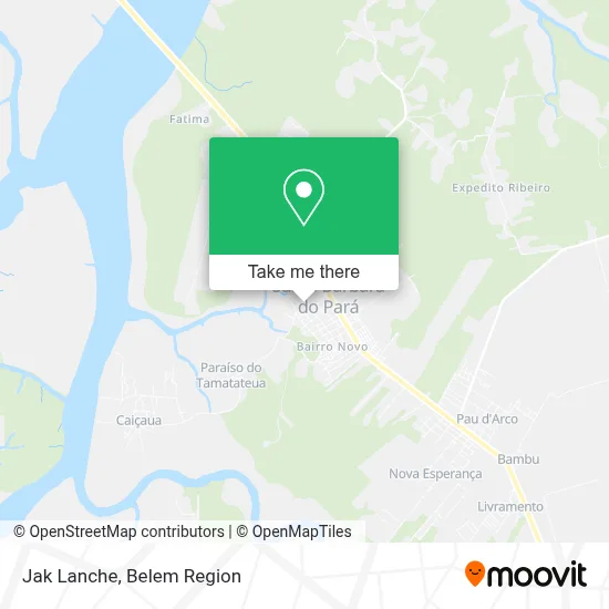 Jak Lanche map