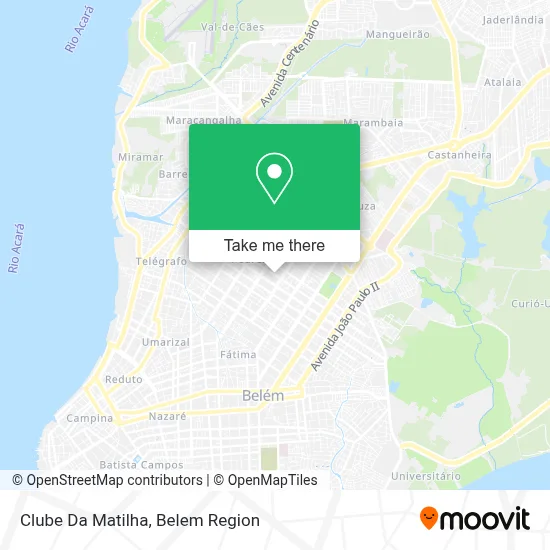 Clube Da Matilha map