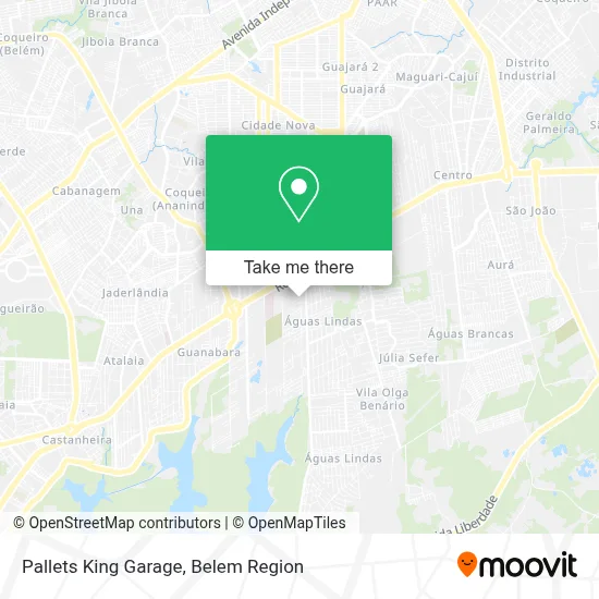 Pallets King Garage map