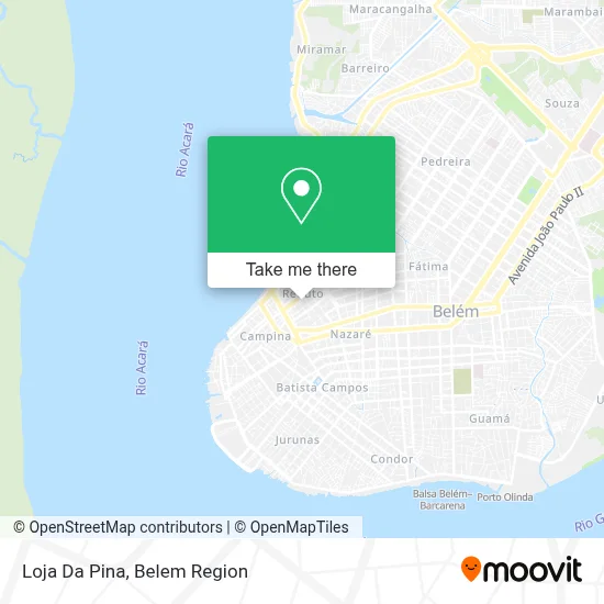 Loja Da Pina map