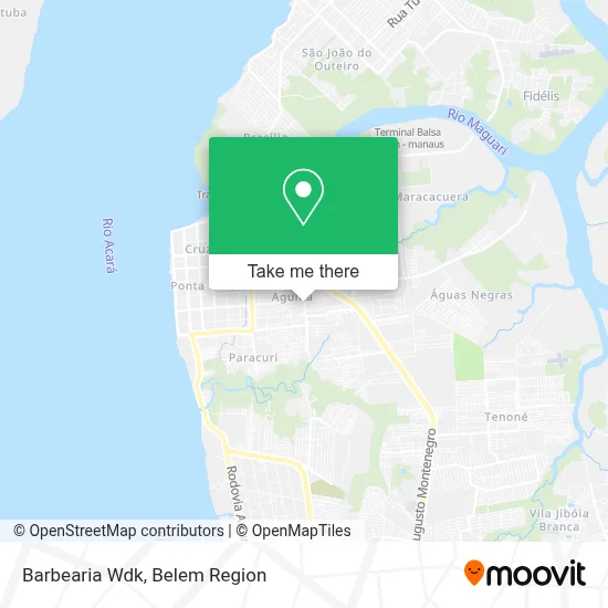 Barbearia Wdk map
