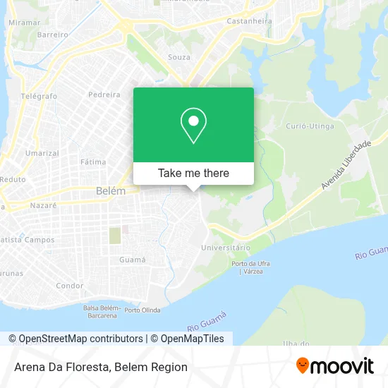 Arena Da Floresta map