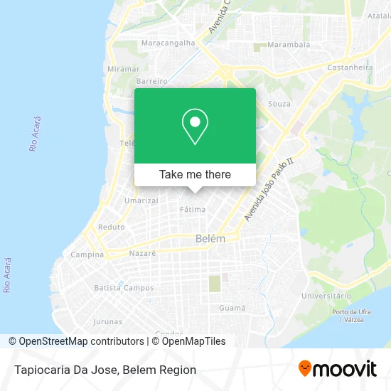 Tapiocaria Da Jose map