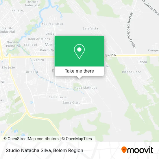 Studio Natacha Silva map