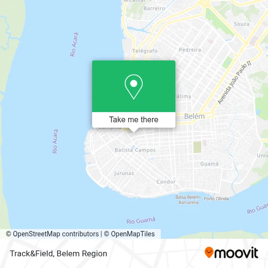 Track&Field map