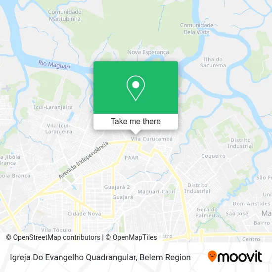 Igreja Do Evangelho Quadrangular map
