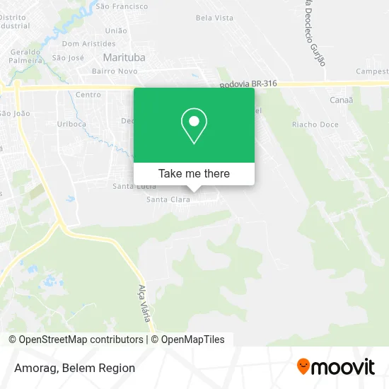 Amorag map