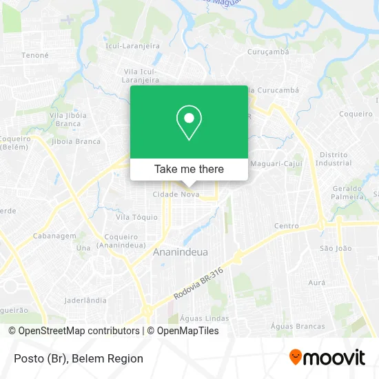 Posto (Br) map