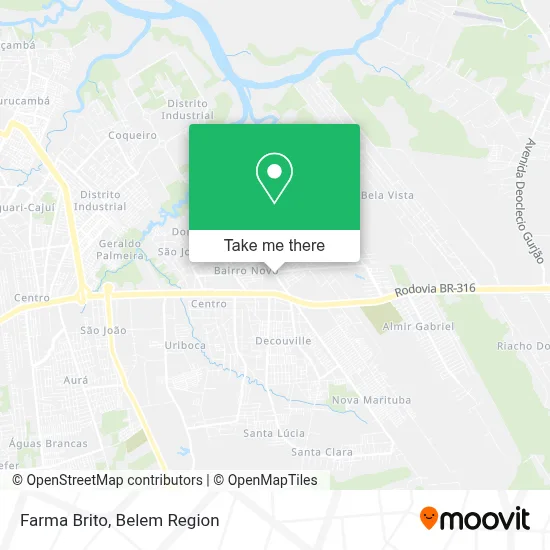 Farma Brito map
