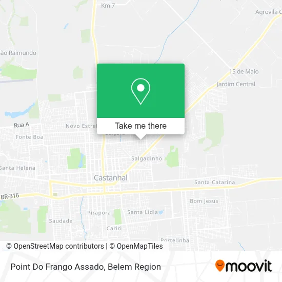 Point Do Frango Assado map