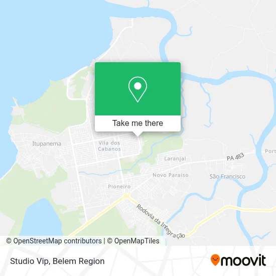 Studio Vip map