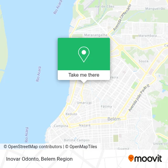 Inovar Odonto map