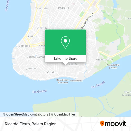 Ricardo Eletro map