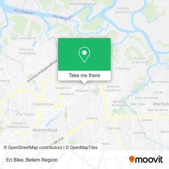 Eri Bike map