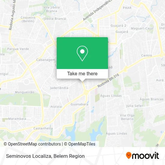 Seminovos Localiza map