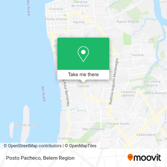 Posto Pacheco map