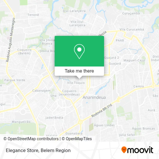 Elegance Store map