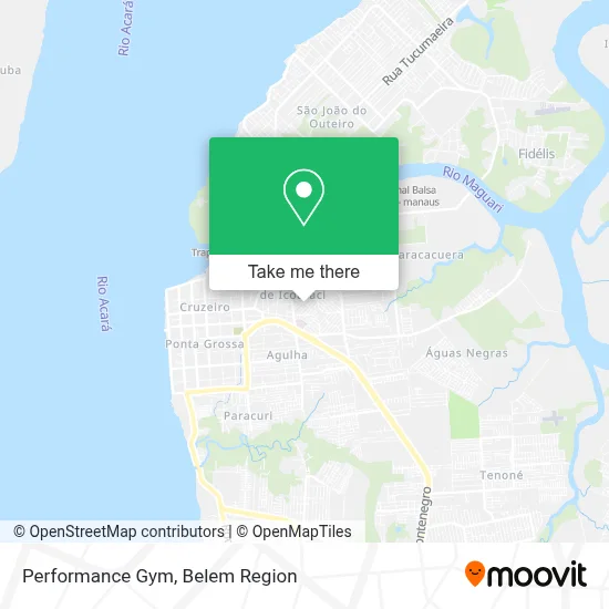 Performance Gym map