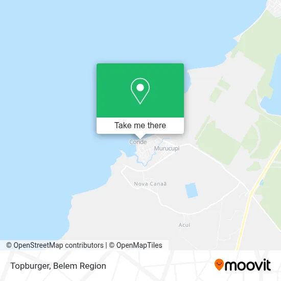 Topburger map