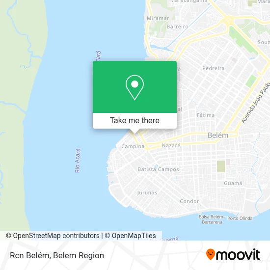 Rcn Belém map